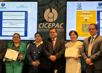 Anáhuac Puebla celebra el reconocimiento a mejor aluna de Ingeniería Civil por CICEPAC