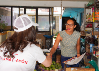 Layón recorre Santa Catarina Hueyatzacoalco