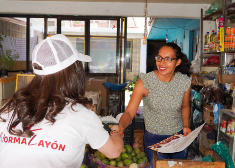 Layón recorre Santa Catarina Hueyatzacoalco