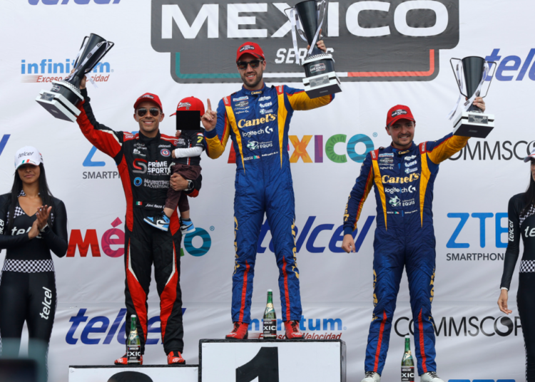 Rubén García Jr. se lleva la NÁSCAR México Series en Puebla