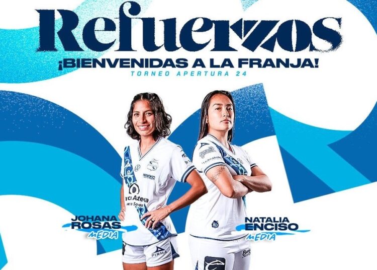 Puebla Femenil anuncia 2 refuerzos para el Apertura 2024