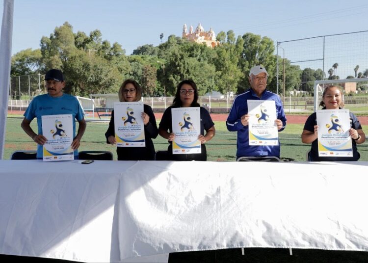 San Andrés Cholula, sede de Juegos Estatales Deportivos y Culturales de Personas Adultas Mayores