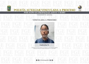 Vinculan a proceso a policía auxiliar por daño en propiedad ajena y robo