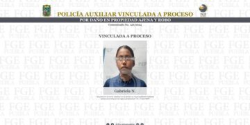 Vinculan a proceso a policía auxiliar por daño en propiedad ajena y robo