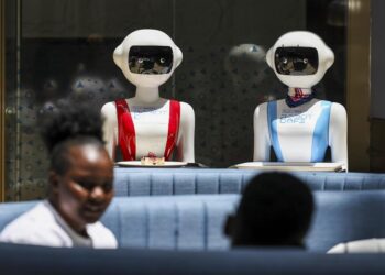 Robot Café, el primer restaurante de África del Este en el que la camarera es un androide