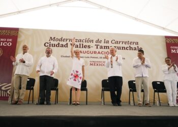 Continuar con la cuarta transformación quiere decir seguir apoyando a la huasteca potosina: Claudia Sheinbaum