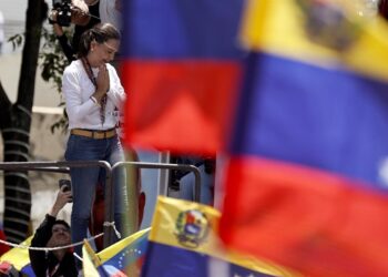 María Corina Machado aboga por una lucha «pacífica» y con «fuerza» por la verdad