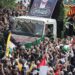 Miles de personas despiden a Haniyeh en un funeral en Doha