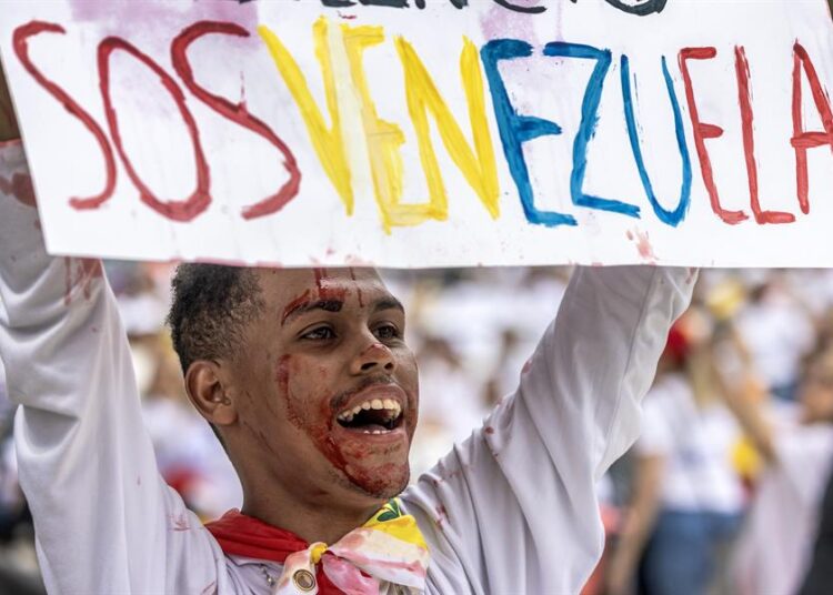 Venezolanos en Miami protestan contra el ‘robo electoral’ y claman ‘Ni un muerto más’