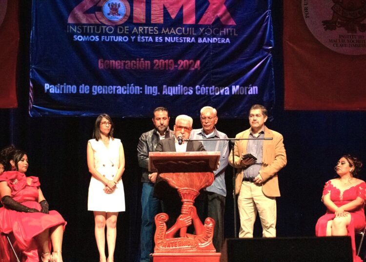 Graduación del Instituto Macuil Xóchitl