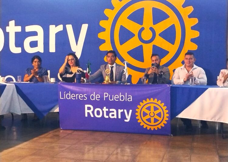 Rotary Líderes de Puebla se suma a Red Salud