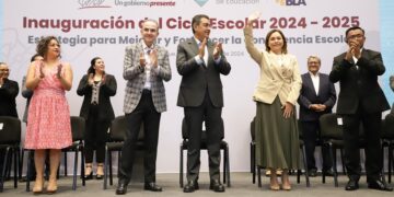 Céspedes preside inicio del Ciclo Escolar 2024-2025