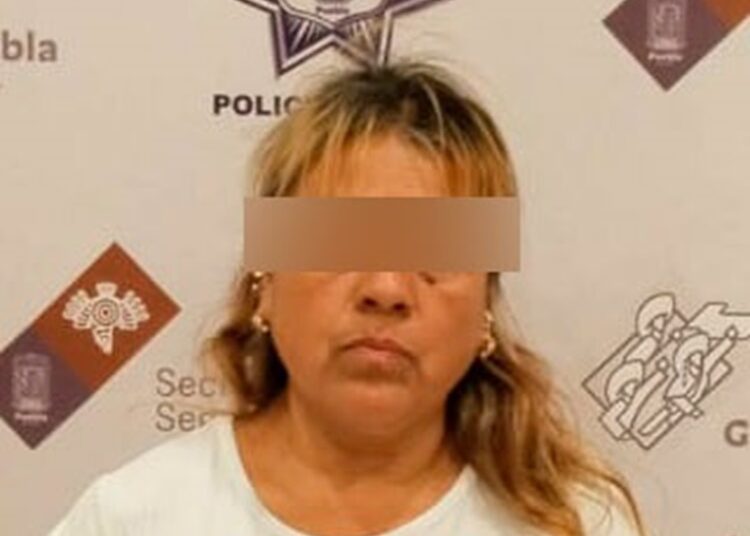 Detiene Policía Estatal a «La Mayte», narcomenudista de Tehuacán