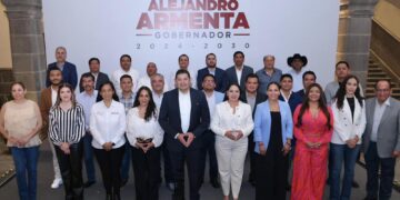 Tonantzin Fernández y homólogos se reunieron con el gobernador electo Alejandro Armenta