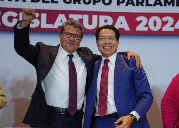 Ricardo Monreal nuevo coordinador de la bancada de Morena en San Lázaro