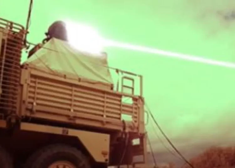 Prueba GB un rayo láser destructor
