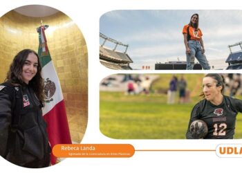Rebeca Landa jugará en Mundial de Flag Football Femenil