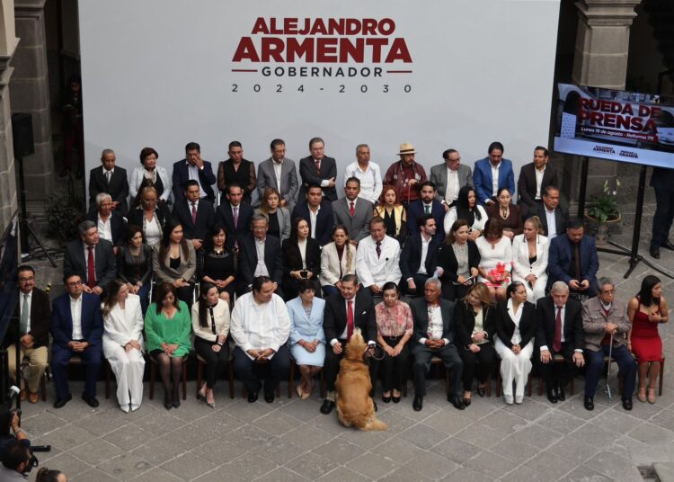 El gabinete de Armenta