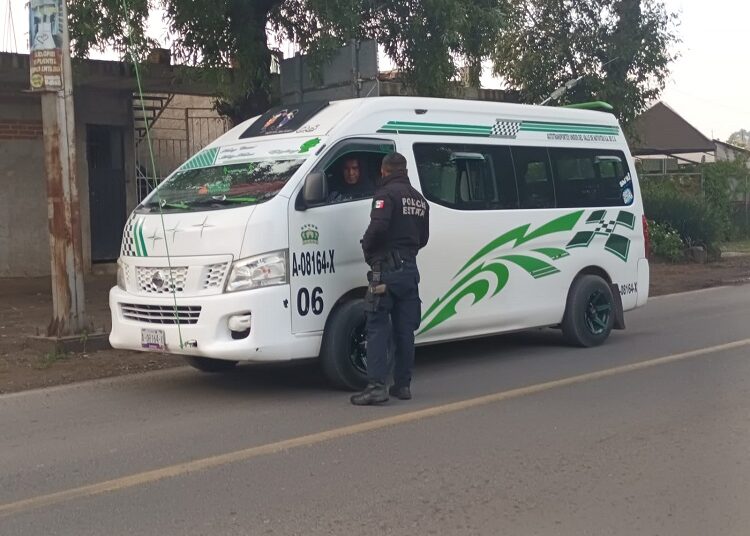 Movilidad y Transporte retira 18 unidades del transporte público por circular de manera irregular