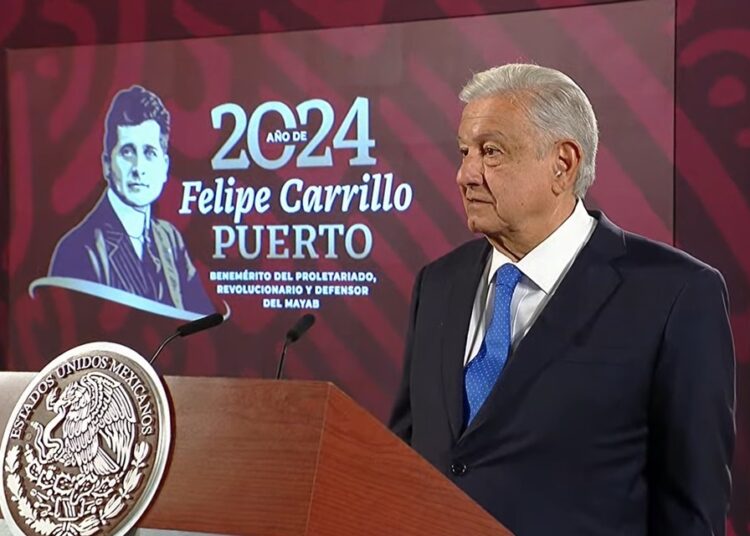 AMLO critica manifestación para exigir la no sobrerrepresentación