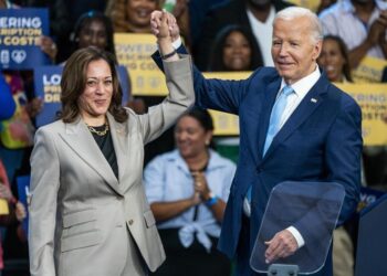 Harris rescata a Biden para su campaña presidencial