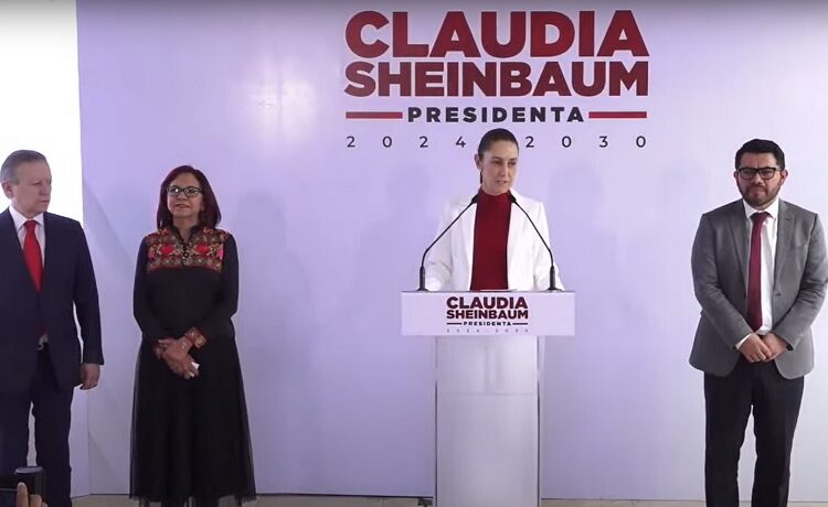 Sheinbaum presenta a 3 integrantes del Gabinete Ampliado