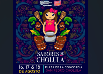 San Pedro se prepara para la primera feria gastronómica Sabores de Cholula