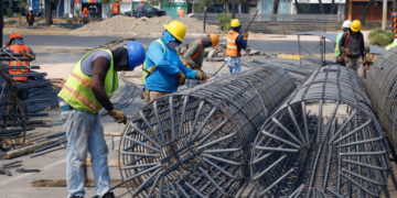 Avance físico del 55% en obra del distribuidor vial Ejército de Oriente