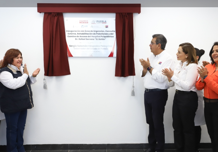 Sergio Salomón Céspedes inaugura obras de remodelación en «El Batán»
