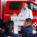 Las palabras quedan cortar para agradecer: Tlatehui a bomberos y bomberas