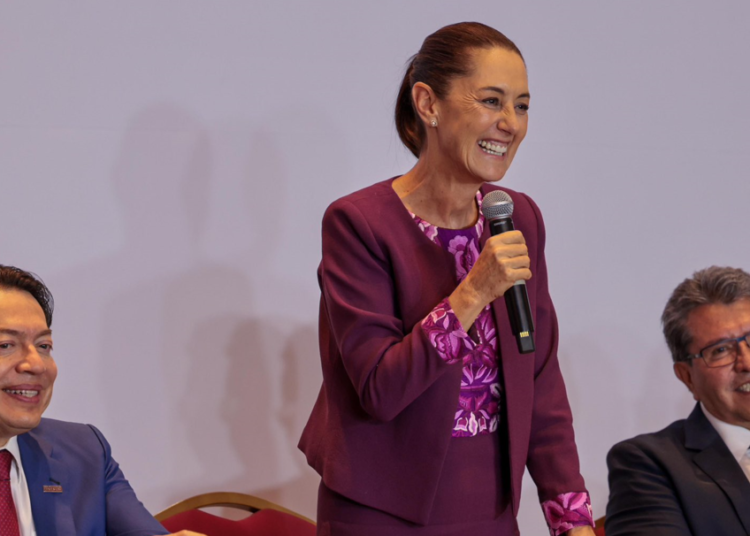 Sheinbaum respalda pausa de AMLO con embajadores de EEUU y Canadá
