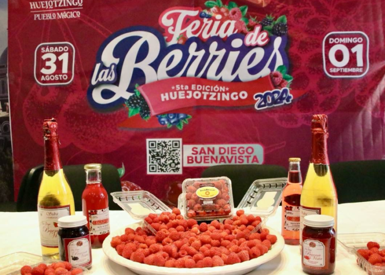 Huejotzingo invita a la quinta edición de la Feria de las Berries 2024