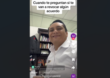 Denuncian acoso (y hueva) de consejero electoral