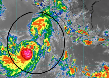 Tormentas Emilia y Fabio podrían fusionarse el miércoles: SMN