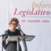 Rosalinda Toledo rinde su informe de actividades legislativas