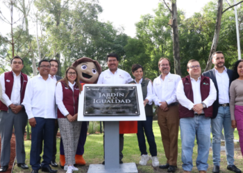 Inauguran Jardín de la Igualdad, está ubicado en el Parque Ecológico