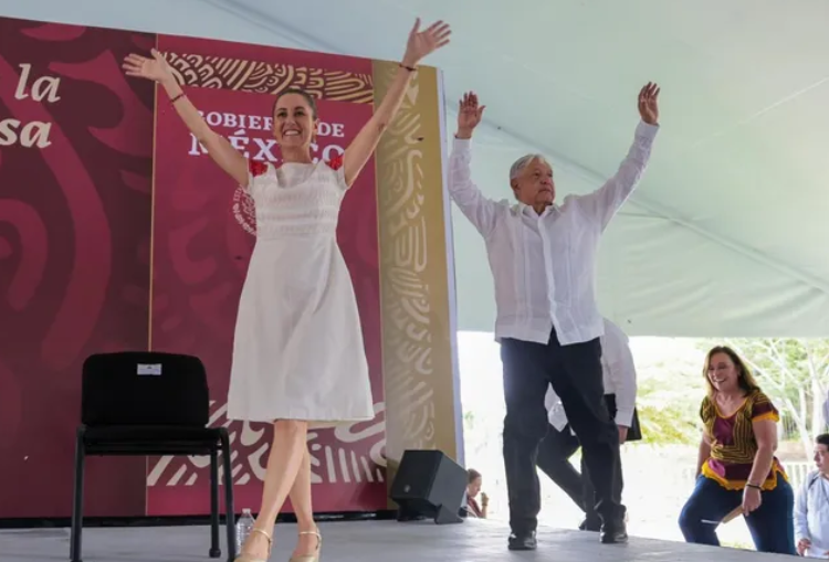 Sheinbaum promete no traicionar a López Obrador