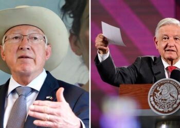 AMLO descarta dialogar con Ken Salazar sobre reforma judicial