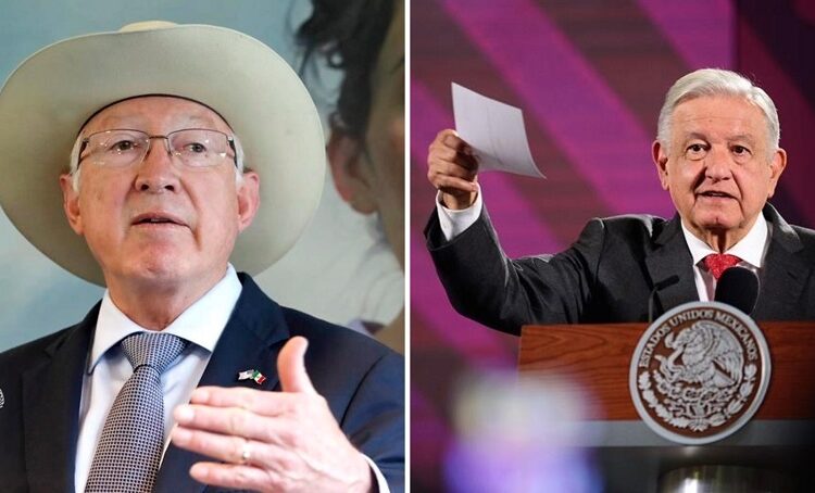 AMLO descarta dialogar con Ken Salazar sobre reforma judicial