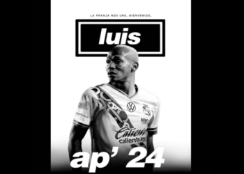 Luis Quiñones, nuevo jugador del Club Puebla