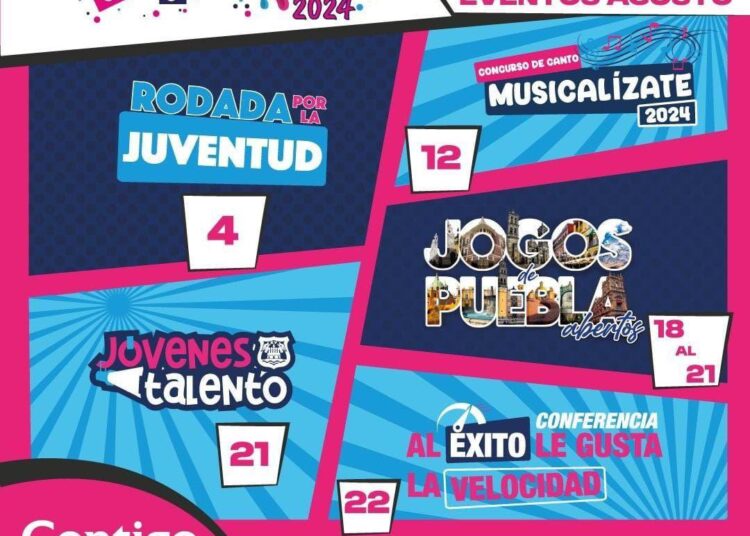 Intensa actividad en agosto por Mes de la Juventud