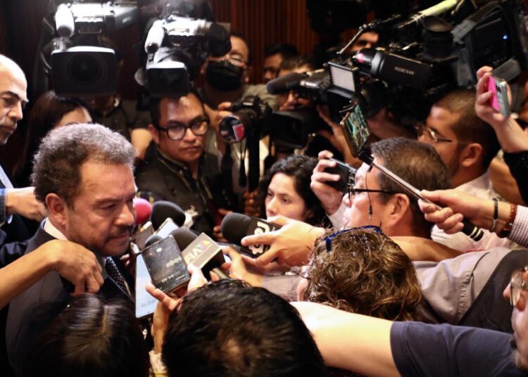 Mier hace un llamado a revisar dictamen de Reforma Judicial