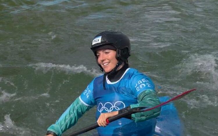Sofía Reinoso concluye participación en kayak cross de París 2024