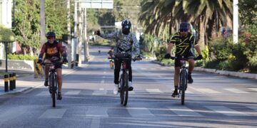 Más de 5 mil poblanas y poblanos participan en Vía Recreativa