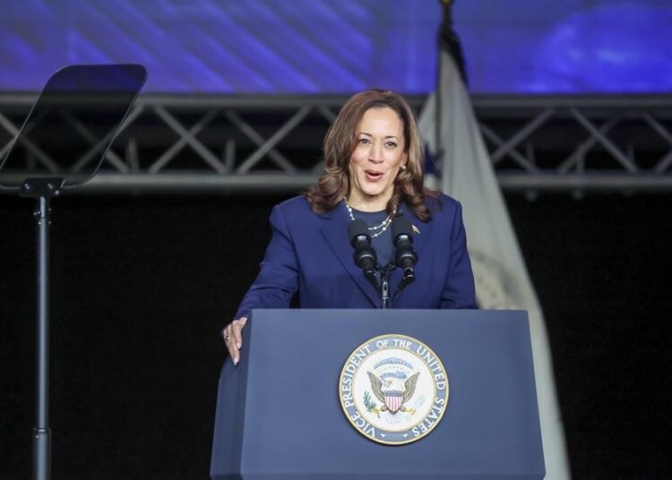 Comienza votación para designar a Kamala Harris como candidata demócrata