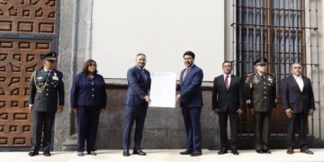 Inician Fiestas Patrias con colocación del Bando Solemne