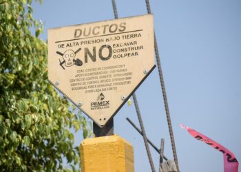 Clausurarán construcción ilegal en Central de Abasto por presencia de ductos de Pemex