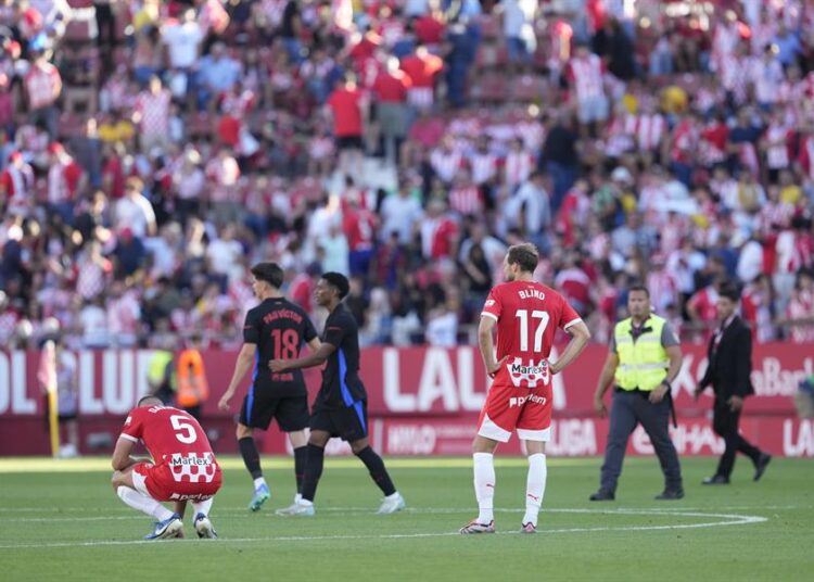 El Barça propina una goleada en Gerona