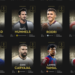 Dan a conocer a nominados al Balón de Oro
