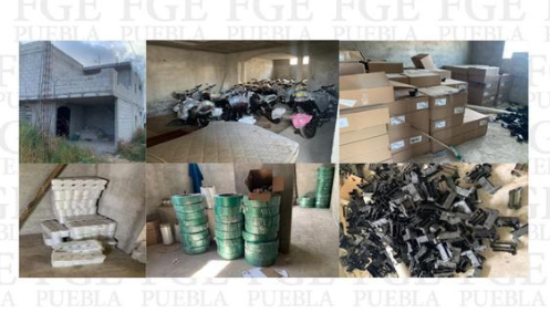 FGE recupera 41 motocicletas y mercancía en Huixcolotla